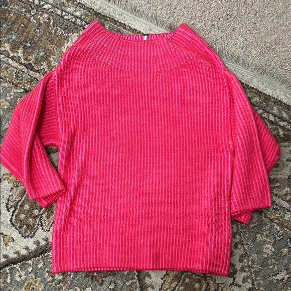 Free People Boat Neck Tunic Sweater - Picture 2 of 5